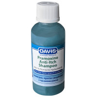 Davis Pramoxine Anti-Itch Shampoo ДЭВИС ПРАМОКСИН шампунь от зуда с 1% прамоксином гидрохлоридом для собак и кошек, 0.05 л.