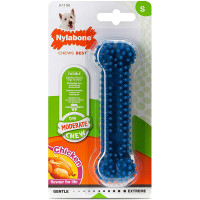Nylabone Moderate Chew Dental Bone НИЛАБОН ДЕНТАЛ БОУН жевательная игрушка для собак, вкус курицы, S, для собак до 11 кг см., курица см., 12,1x3,8x2,5 см см.