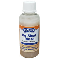 Davis De-Shed Rinse ДЭВИС УЛУЧШЕНИЯ ЛИНЬКИ ополаскиватель для собак и кошек, концентрат, 0.05 л.
