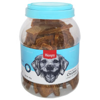 Wanpy Chicken Jerky Steaks ВАНПИ ФИЛЕ КУРКИ ВЯЛЕНОЕ ПОЛОСКИ лакомство для собак 0.908 кг.