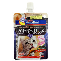 CattyMan Creamy Bonito КЕТТИМЕН СЛИНКОЕ ПЮРЕ С МАКРЕЛЬ жидкое лакомство для кошек 0.07 кг.