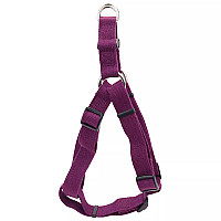 Coastal New Earth Soy Dog Harness КОСТАЛ СОЕВАЯ ЭКОШЛЕЯ для собак, Фиолетовый см., S, для собак 6,8-13,6 кг см., 1,6 х 40,6-60 см см.