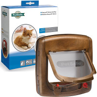 PetSafe Staywell ПЕТСЕЙФ СТЕЙВЕЛ ЭДВАНС дверцы для кошек до 7кг, с магнитным ключом, под дерево см., 420 см.