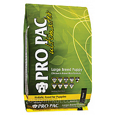 Сухий корм для цуценят великих порід Pro Pac DOG Large Breed Puppy Chicken Brown Rice Formula 20 кг