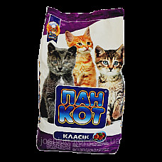 Корм для котів ПАН КОТ класік 10кг