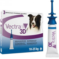 Капли Ceva Vectra 3D Вектра 3Д от блох и клещей, для собак 10 – 25 кг, 3,6 мл (1 пипетка)