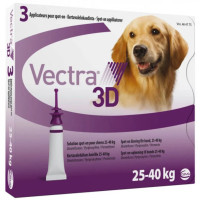 Краплі Ceva Vectra 3D Вектра 3Д від бліх та кліщів, для собак 25 - 40 кг, 4,7 мл (1 піпетка)