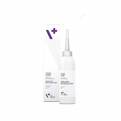 Раствор VetExpert OtiFlush Ear Solution Отифлаш для промывания ушей, для собак и кошек, 125 мл