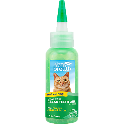 Гель TropiClean Fresh Breath для догляду за ротовою порожниною котів, 59 мл