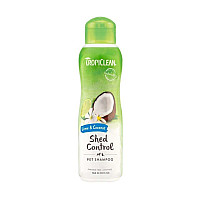 Шампунь TropiClean Shampoo Lime & Coconut "Лайм та кокос" для собак і кішок у період линьки, 355 мл