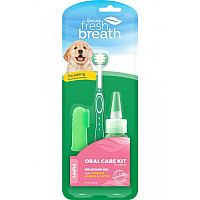 Набір TropiClean Fresh Breath Oral Care Kit for puppies для догляду за порожниною рота цуценят, 59 мл