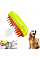 Парова щітка-масажер спрей 3 в 1 Pet Spray Massage Brush USB для вичісування собак і котів з паровим розпилювачем