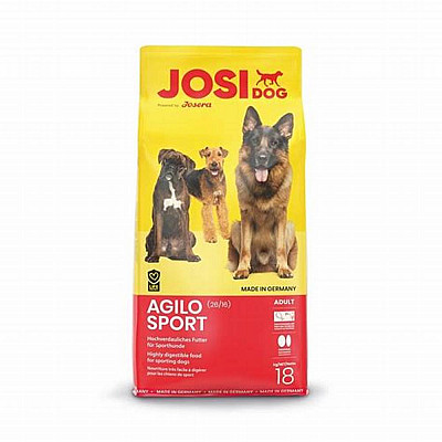Сухий корм Josera Josi Dog Agilo Sport для дорослих собак з високим фізичним навантаженням, 18 кг