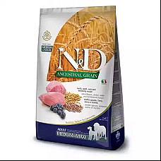 Сухий корм для собак Farmina (Фарміна) N&D Low Grain Lamb & Blueberry Adult Medium & Maxi з ягням та чорницею, 12 кг