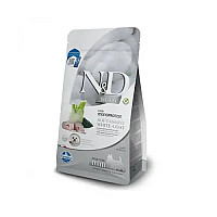 Сухий корм для собак з білою шерстю Farmina (Фарміна) N&D Grain Free White Adult Mini з сібасом, спіруліною та фенхелем, 2 кг