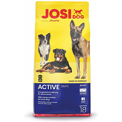 Сухий корм Josera JosiDog Active для дорослих активних собак усіх порід, 15 кг