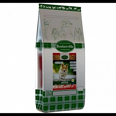 Сухой корм Baskerville Active Dog для активных собак, 20 кг