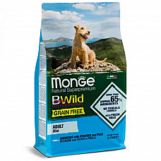Сухий корм для собак Monge Dog Bwild Grain Free Mini анчоус, 2.5 кг