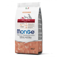 Сухой корм для собак Monge Dog Mini Adult лосось с рисом, 800 г