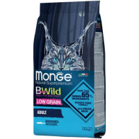 Сухой корм для кошек Monge Cat Bwild Low Grain анчоус, 1.5 кг