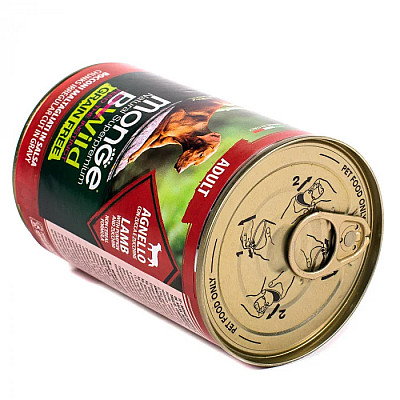 Вологий корм для собак Monge Dog Wet Bwild Grain Free Adult ягня, гарбуз та цукіні, 400 г