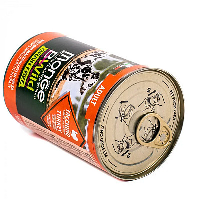 Вологий корм для собак Monge Dog Wet Bwild Grain Free Adult індичка, гарбуз та цукіні, 400 г