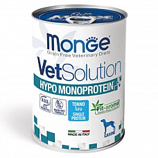 Вологий корм для собак Monge VetSolution Wet Hypo canine тунeць, 400 г