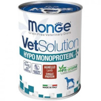 Влажный корм для собак Monge VetSolution Wet Hypo canine ягненка, 400 г