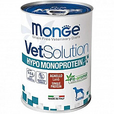 Вологий корм для собак Monge VetSolution Wet Hypo canine ягня, 400 г
