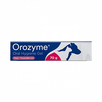 Гель Ecuphar Orozyme Орозим  для догляду та профілактики ротової порожнини собак та кішок, 70 г