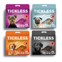 Ультразвуковий відлякувач кліщів і бліх Tickless Pet Beige