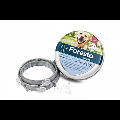 Ошейник Elanco (Bayer) Foresto (Форесто) от блох и клещей для собак 70 см