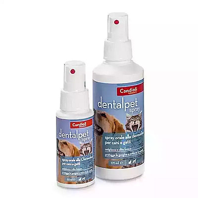 Стоматологічний спрей Candioli DentalPet ДенталПет для ротової порожнини собак та котів, 50 мл