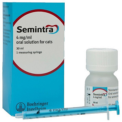 Суспензія Boehringer Ingelheim Semintra Семінтра для лікування ХНН у котів, 30 мл