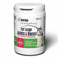 Таблетки GIGI ActiVet For Large Joints & Bones АктиВет 20 для зміцнення суглобів та кісток у собак, 240 таб