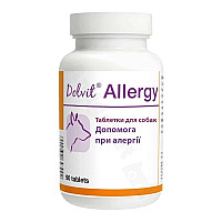 Таблетки Dolfos Dolvit Allergy Долвіт Алерджі для собак від алергії, 90 таб