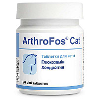 Таблетки Dolfos Arthrofos Cat АртроФос Кет для суглобів котів із глюкозаміном і хондроїтином, 90 таб