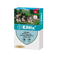 Нашийник Bayer Kiltix Кілтікс проти кліщів та бліх для собак великих порід, 66 см