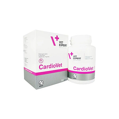 Таблетки VetExpert CardioVet Кардио Вет для поддержания функции сердца у собак, 90 таб