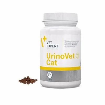 Капсулы VetExpert UrinoVet Cat УриноВет Кэт для поддержки и восстановления функций мочевой системы кошек, 45 капс