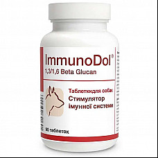 Таблетки Dolfos ImmunoDol ІмуноДол для стимулювання імунітету собак, 90 таб