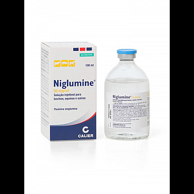 Розчин для ін'єкцій Calier Niglumine Ніглумін протизапальний, аналгетичний, жарознижувальний препарат для ВРХ, коней, свиней, 100 мл