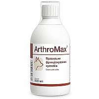 Сироп Dolfos ArthroMax АртроМакс для суглобів із глюкозаміном і хондроітином для собак і котів, 500 мл